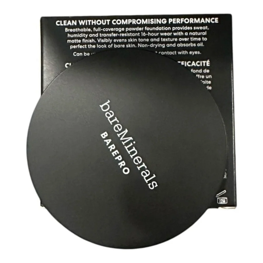 bareMinerals barePro 16HR Skin Perfecting Powder Foundation, Medium Deep 45 Cool